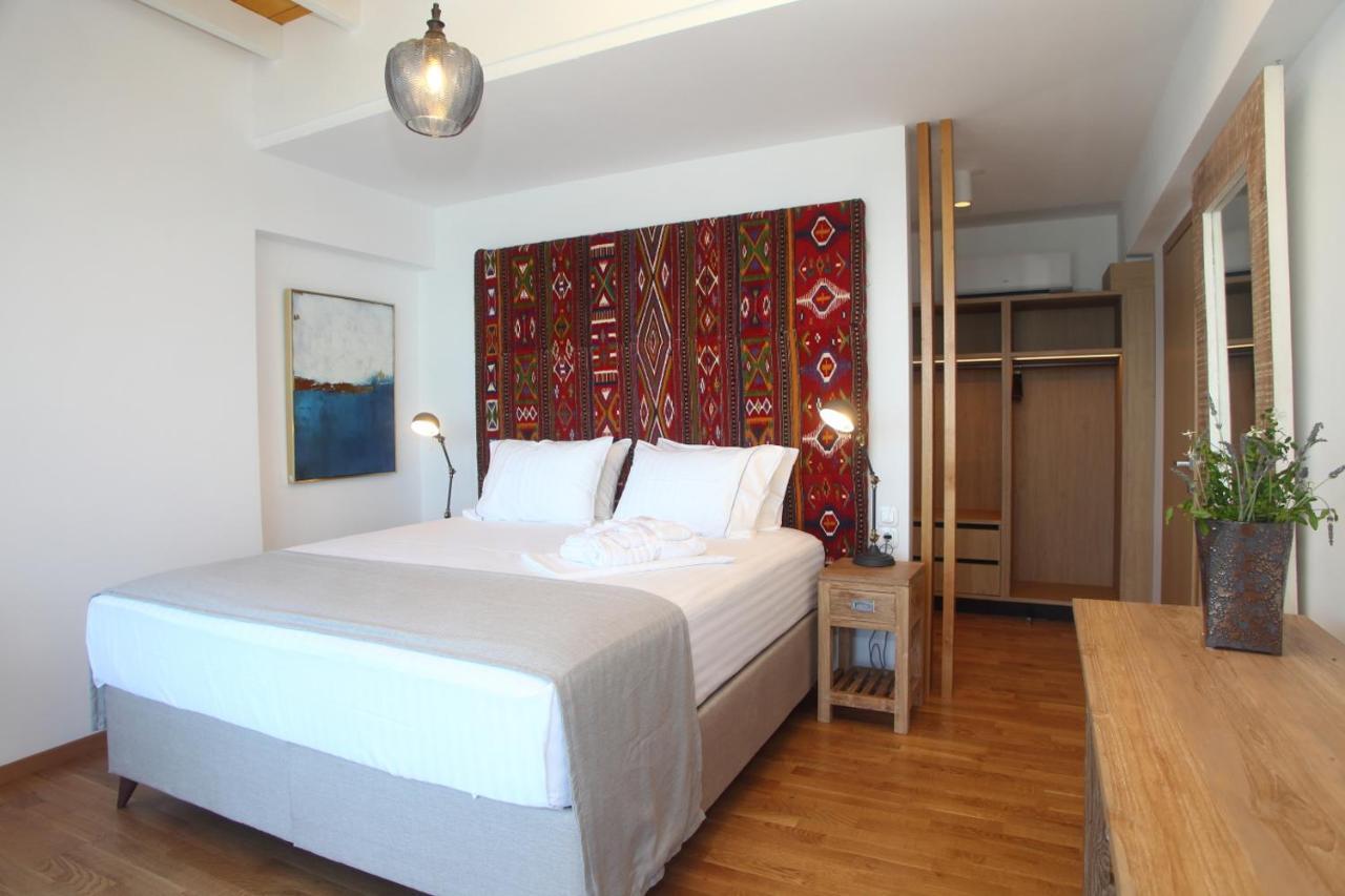 Capro - Milos Bay Villas อาโยส นิกีตัส ภายนอก รูปภาพ